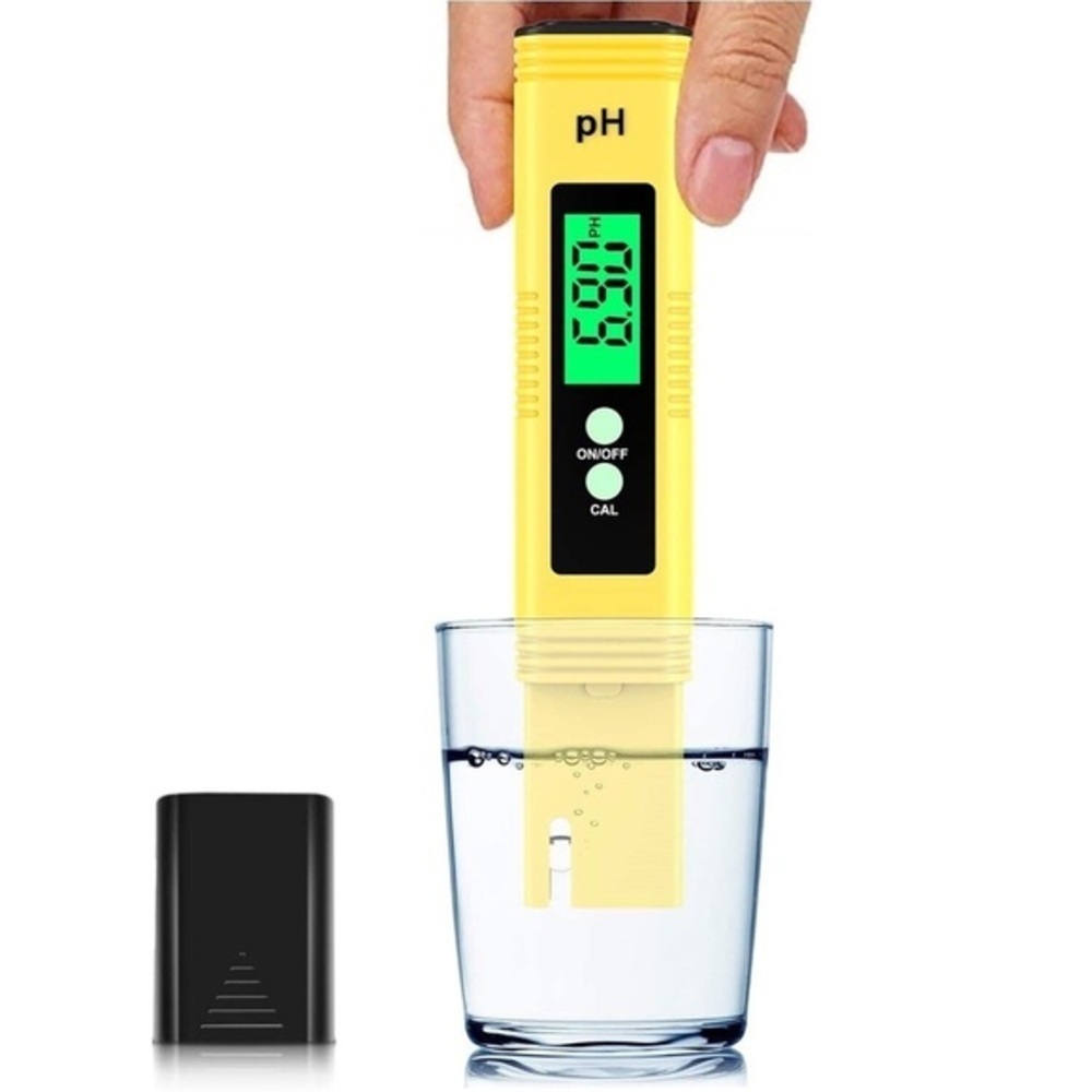 Digital PH Meter, PH Meter 0.01 PH High Accuracy Water Quality Tester with 0-14